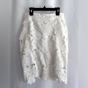 Hot Topic Lace Pencil Skirt